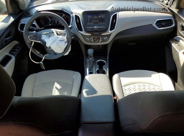 3GNAXHEG9PL254301 2023 CHEVROLET EQUINOX Silver Widok deski rozdzielczej