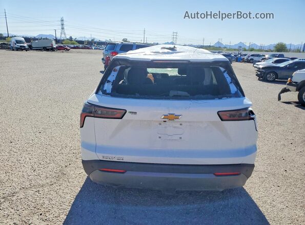 3GNAXHEG9SL207312 2025 CHEVROLET EQUINOX White Հետևի տեսք