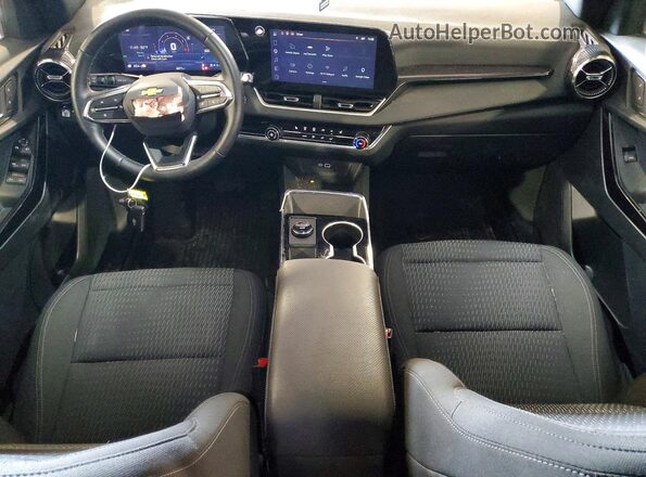 3GNAXHEG9TL142320 2026 CHEVROLET EQUINOX Синий Вид панели приборов