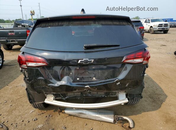 3GNAXHEGXPL141344 2023 CHEVROLET EQUINOX Black Вид ззаду