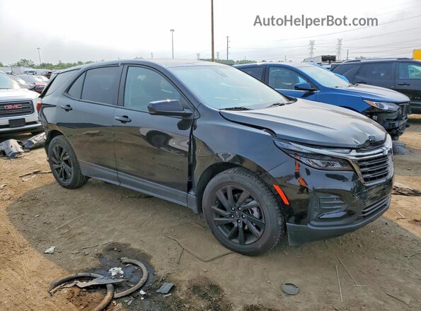 3GNAXHEGXPL141344 2023 CHEVROLET EQUINOX Black Передня права чверть