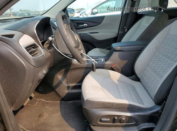 3GNAXHEGXPL141344 2023 CHEVROLET EQUINOX Black Вид салону спереду