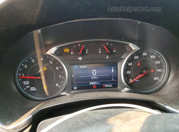 3GNAXHEGXPL141344 2023 CHEVROLET EQUINOX Black Вид щитка приладів