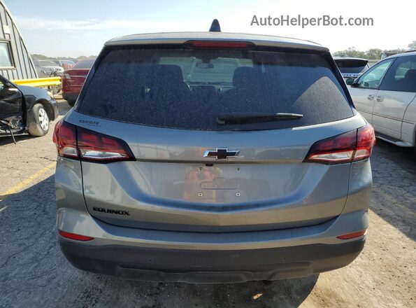 3GNAXHEGXPL168088 2023 CHEVROLET EQUINOX Серебряный Вид сзади