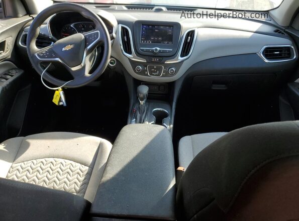 3GNAXHEGXPL168088 2023 CHEVROLET EQUINOX Серебряный Вид панели приборов