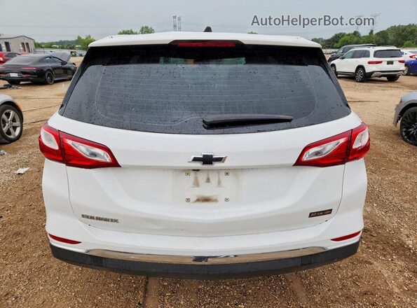 3GNAXHEV1JS501385 2018 CHEVROLET EQUINOX White Вид ззаду