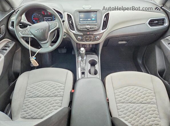 3GNAXHEV1JS501385 2018 CHEVROLET EQUINOX White Вид щитка приладів