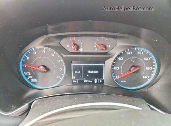 3GNAXHEV1JS501385 2018 CHEVROLET EQUINOX White Вид задніх сидінь