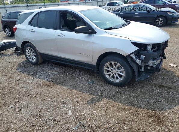 3GNAXHEV1LS508162 2020 CHEVROLET EQUINOX Silver Delantero derecho