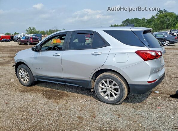 3GNAXHEV1LS508162 2020 CHEVROLET EQUINOX Silver Trasero izquierdo
