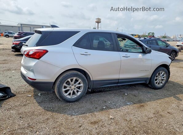 3GNAXHEV1LS508162 2020 CHEVROLET EQUINOX Silver Trasero derecho