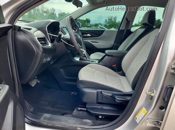 3GNAXHEV1LS531196 2020 CHEVROLET EQUINOX Silver Vista interior delantera