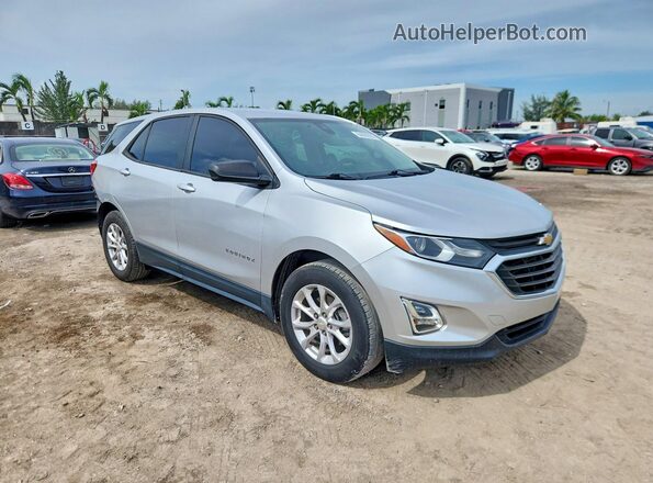 3GNAXHEV1LS531196 2020 CHEVROLET EQUINOX Silver Delantero derecho