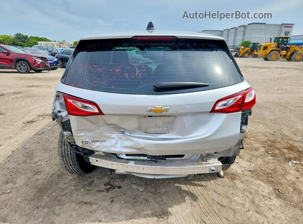 3GNAXHEV1LS531196 2020 CHEVROLET EQUINOX Silver Vista trasera