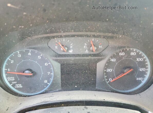 3GNAXHEV1LS569396 2020 CHEVROLET EQUINOX Gray Widok zestawu wskaźników