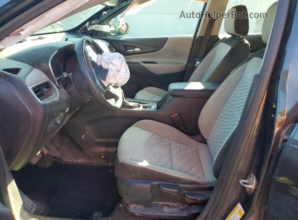 3GNAXHEV1LS569396 2020 CHEVROLET EQUINOX Gray Widok wnętrza z przodu