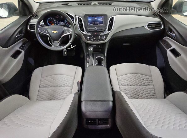 3GNAXHEV1MS135917 2021 CHEVROLET EQUINOX Белый Вид панели приборов