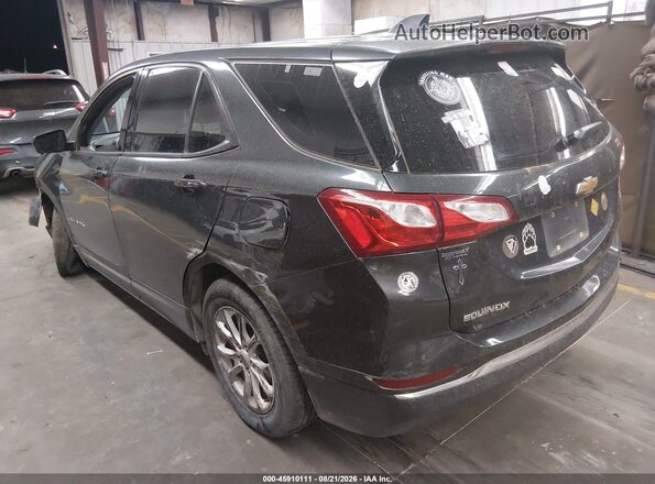 3GNAXHEV2JS639114 2018 CHEVROLET EQUINOX Blue Trasero izquierdo
