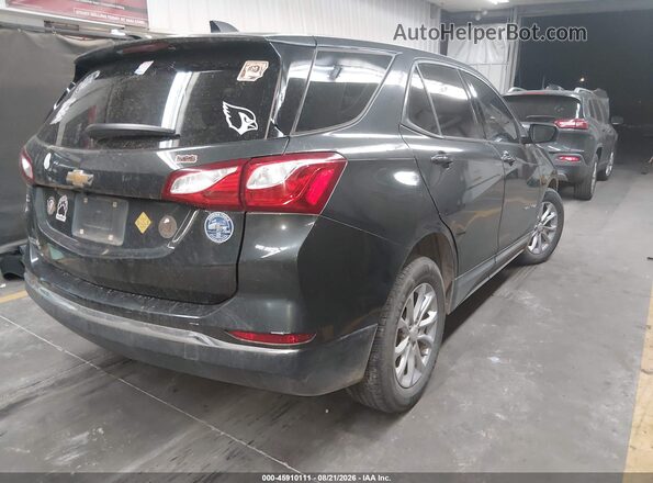 3GNAXHEV2JS639114 2018 CHEVROLET EQUINOX Blue Trasero derecho