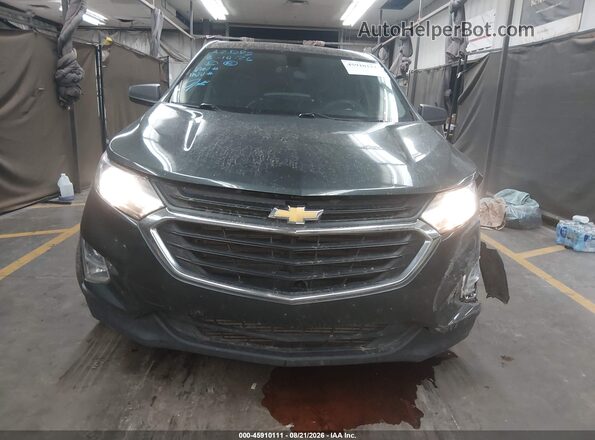 3GNAXHEV2JS639114 2018 CHEVROLET EQUINOX Blue Vista frontal