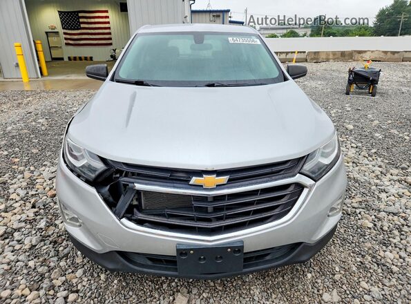 3GNAXHEV2KL276342 2019 CHEVROLET EQUINOX Silver Widok z przodu