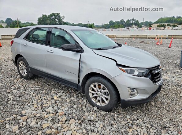 3GNAXHEV2KL276342 2019 CHEVROLET EQUINOX Silver Przód prawy