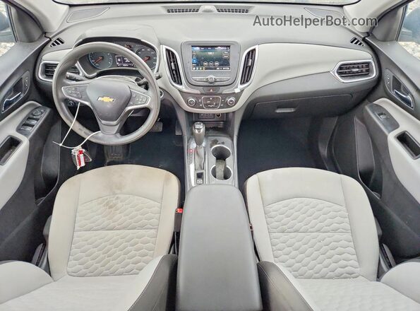 3GNAXHEV2KL276342 2019 CHEVROLET EQUINOX Silver Widok deski rozdzielczej