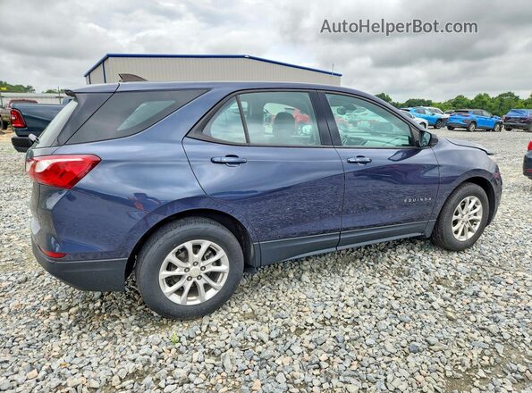 3GNAXHEV2KS505155 2019 CHEVROLET EQUINOX Blue Задня права чверть