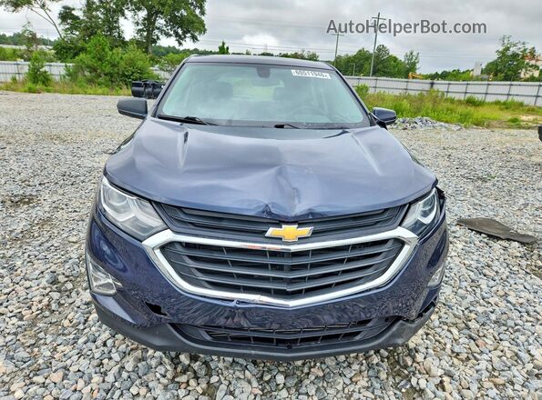 3GNAXHEV2KS505155 2019 CHEVROLET EQUINOX Blue Вид спереду
