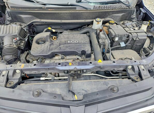 3GNAXHEV2KS505155 2019 CHEVROLET EQUINOX Blue Вид підкапотного простору