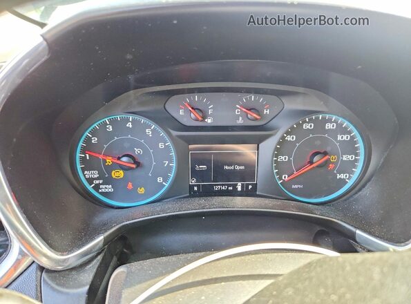 3GNAXHEV2KS585685 2019 CHEVROLET EQUINOX Угольный Вид щитка приборов