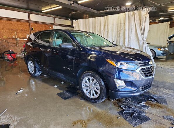 3GNAXHEV2LS736865 2020 CHEVROLET EQUINOX Синий Передняя правая четверть