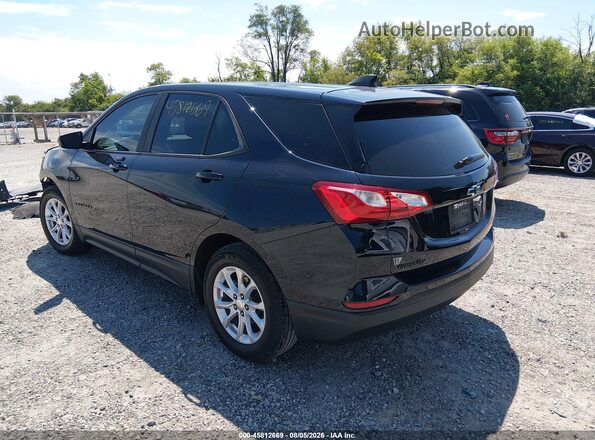 3GNAXHEV2MS102795 2021 CHEVROLET EQUINOX Black Հետևի ձախ