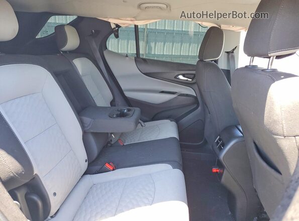3GNAXHEV3JL310741 2018 CHEVROLET EQUINOX Silver Вид задніх сидінь