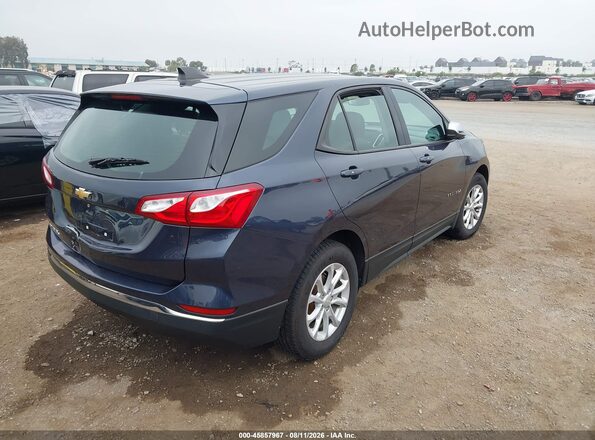 3GNAXHEV3JS557165 2018 CHEVROLET EQUINOX Blue Հետևի աջ