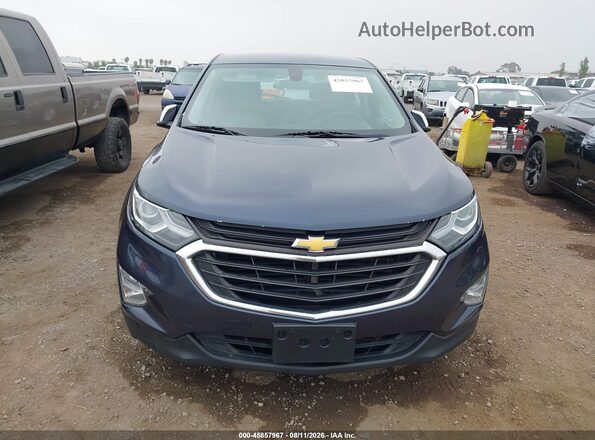 3GNAXHEV3JS557165 2018 CHEVROLET EQUINOX Blue Սարքավորումների վահանակի տեսք