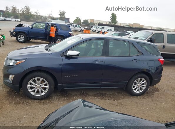 3GNAXHEV3JS557165 2018 CHEVROLET EQUINOX Blue Սալոնի 360 աստիճան տեսք