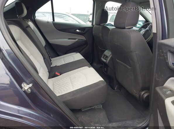 3GNAXHEV3JS557165 2018 CHEVROLET EQUINOX Blue VIN կոդի պիտակի տեսք
