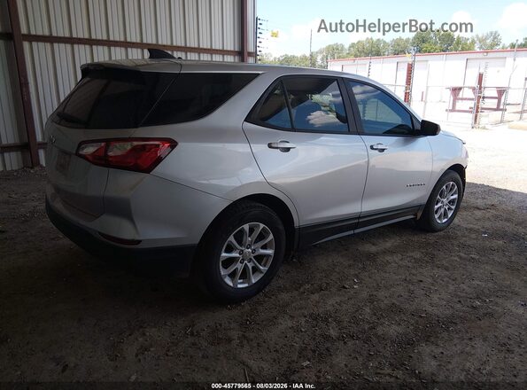 3GNAXHEV3LS606061 2020 CHEVROLET EQUINOX Silver უკანა მარჯვენა