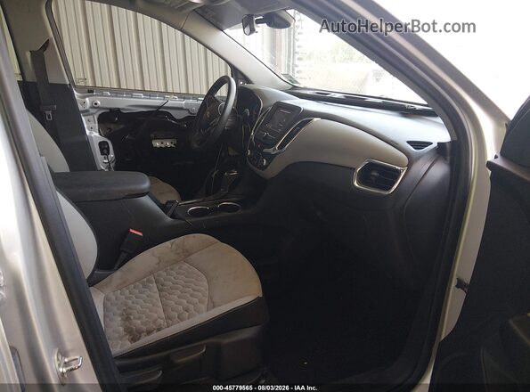 3GNAXHEV3LS606061 2020 CHEVROLET EQUINOX Silver წინა სალონის ხედი