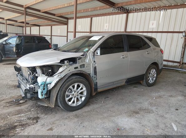 3GNAXHEV3LS606061 2020 CHEVROLET EQUINOX Silver წინა მარცხენა ხედი სამი მეოთხედიდან