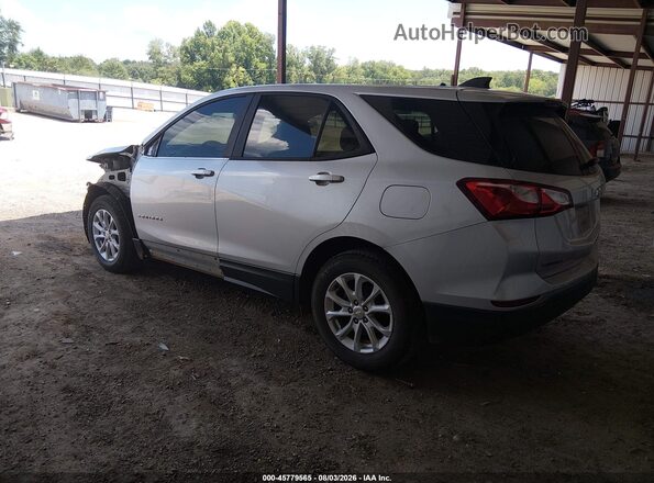 3GNAXHEV3LS606061 2020 CHEVROLET EQUINOX Silver უკანა მარცხენა
