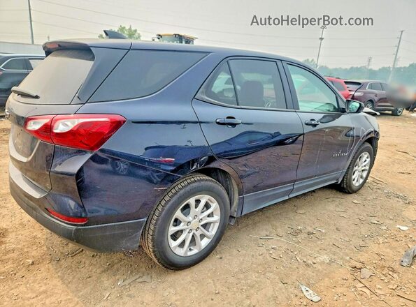 3GNAXHEV3MS101316 2021 CHEVROLET EQUINOX Синий Задняя правая четверть