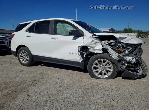 3GNAXHEV4LS618011 2020 CHEVROLET EQUINOX White წინა მარჯვენა
