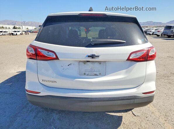 3GNAXHEV4LS618011 2020 CHEVROLET EQUINOX White უკანა ხედი