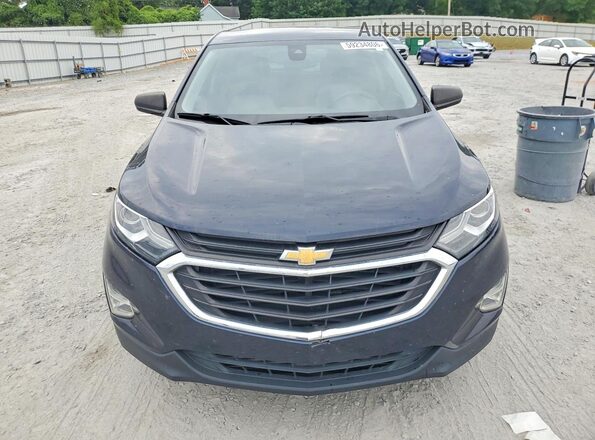 3GNAXHEV4LS698250 2020 CHEVROLET EQUINOX Синий Вид спереди