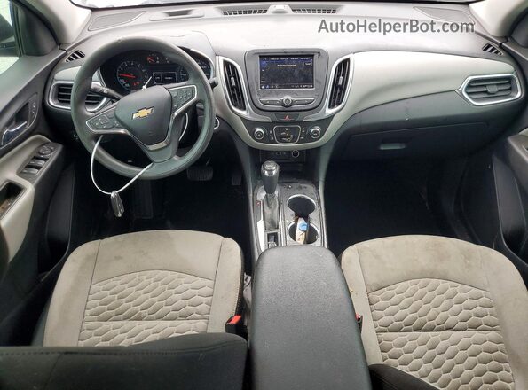 3GNAXHEV4LS698250 2020 CHEVROLET EQUINOX Синий Вид панели приборов
