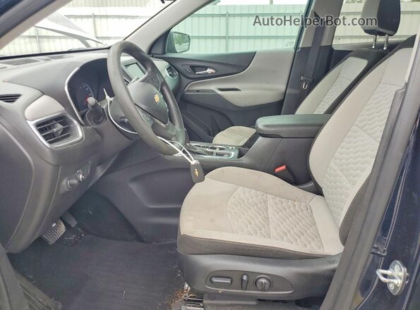 3GNAXHEV4LS698250 2020 CHEVROLET EQUINOX Синий Вид салона спереди