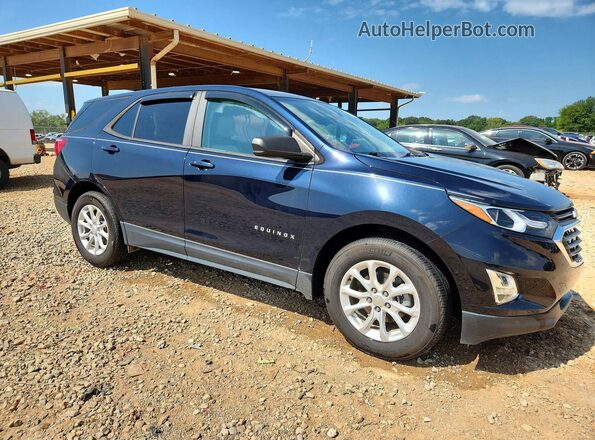 3GNAXHEV4LS737533 2020 CHEVROLET EQUINOX Blue Передня права чверть