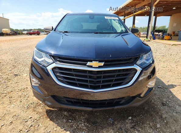3GNAXHEV4LS737533 2020 CHEVROLET EQUINOX Blue Вид спереду